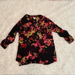🎉HOST PICK🎉Ava & Viv long sleeve floral blouse